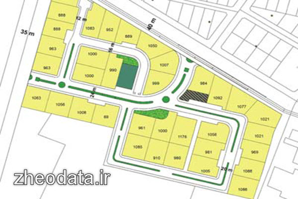 قطعه بندی اراضی کشاورزی | ژئودیتا